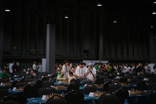 chess tournament hall